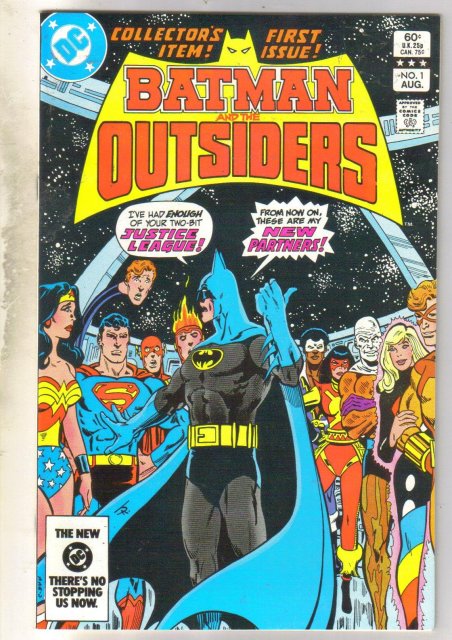 Batman and the Outsiders #1 comic book mint 9.8