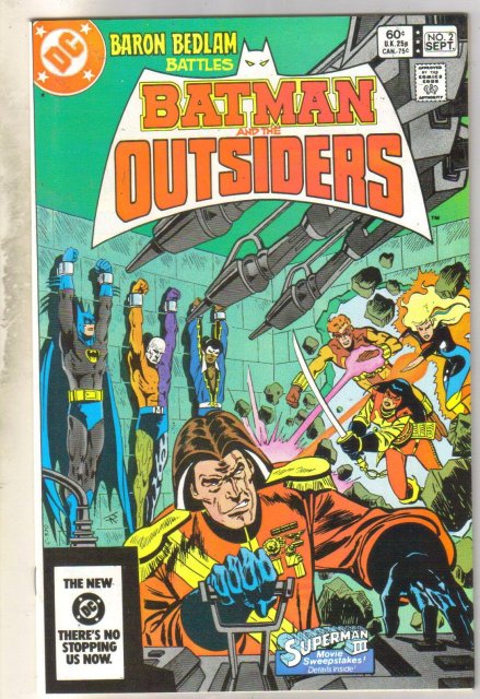 Batman and the Outsiders #2 comic book mint 9.8