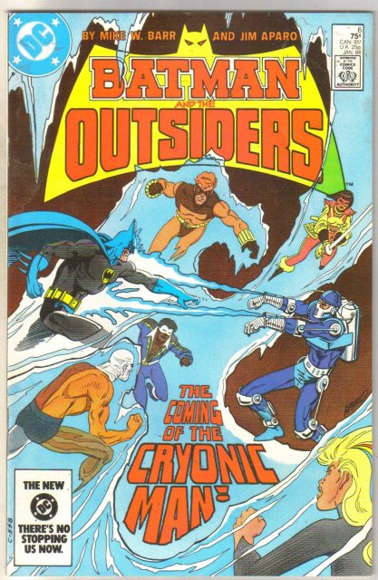 Batman and the Outsiders #6 comic book mint 9.8