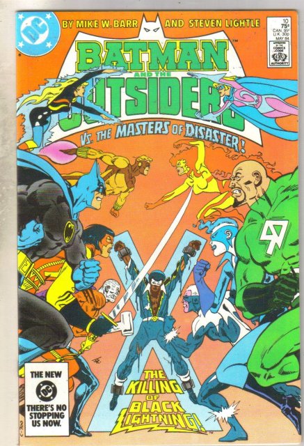 Batman and the Outsiders #10 comic book near mint 9.4
