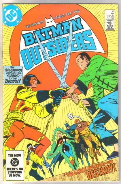 Batman and the Outsiders #12 comic book mint 9.8