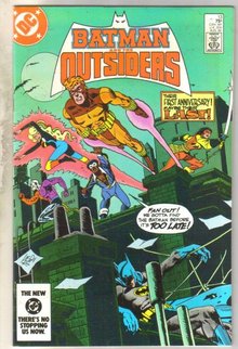 Batman and the Outsiders #13 comic book near mint 9.4