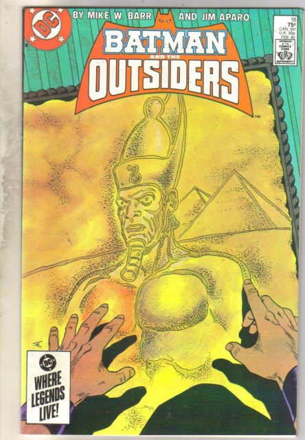 Batman and the Outsiders #18 comic book mint 9.8