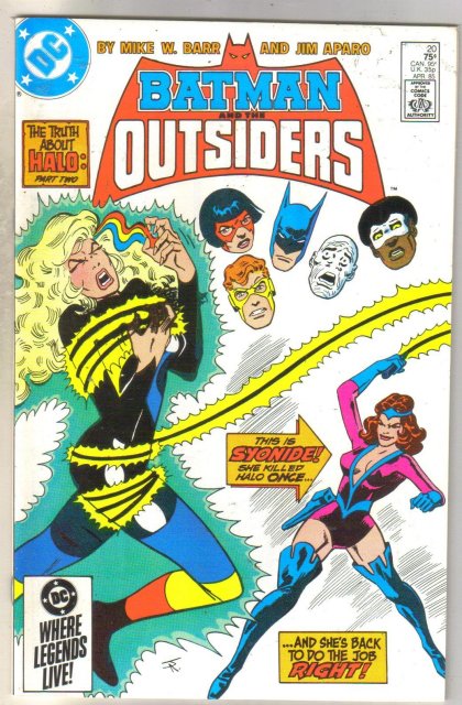 Batman and the Outsiders #20 comic book mint 9.8