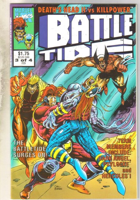 Death's Head II vs Killpower Battle Tide #3 comic book mint 9.8