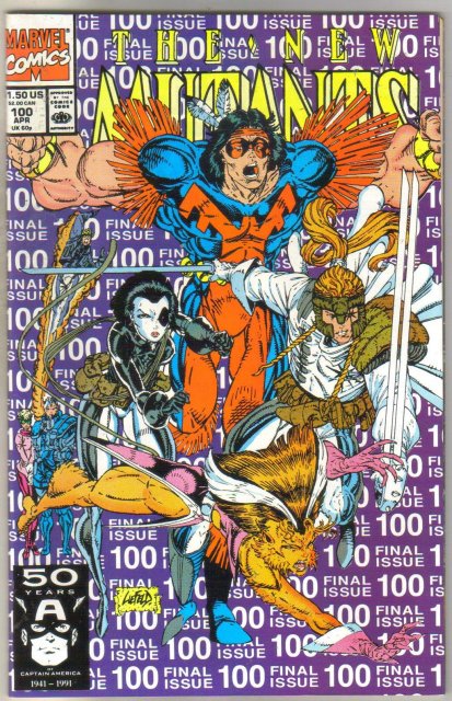 New Mutants #100 comic book mint 9.8