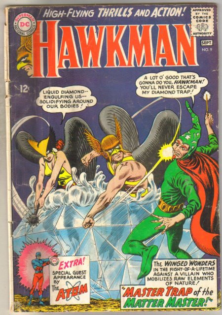 Hawkman #9 comic book good 2.0