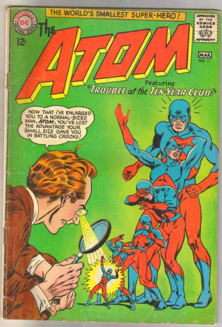 The Atom #11 comic book very good 4.0