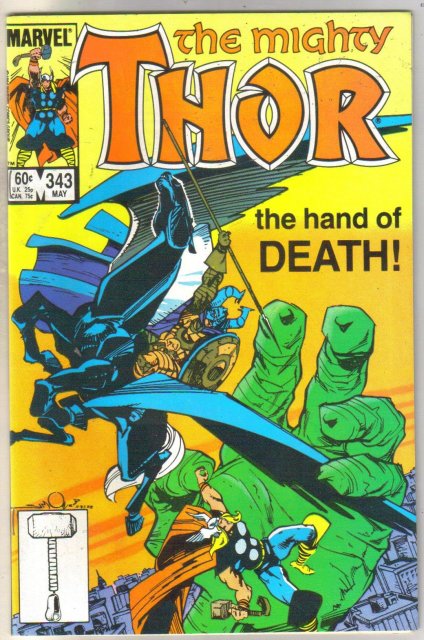 Thor #343 comic book mint 9.8