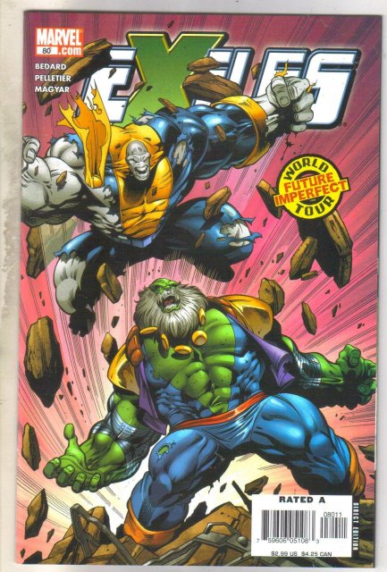 Exiles #80 comic book mint 9.8