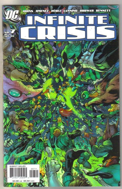 Infinite Crisis #7 comic book mint 9.8