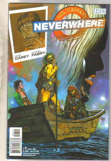 Neil Gaiman's Neverwhere #7 comic book mint 9.8