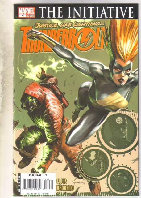 Thunderbolts #112 comic book mint 9.8