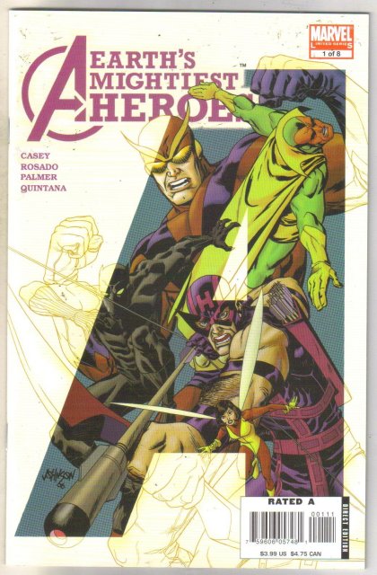 Avengers Earth's Mightiest Heroes II #1 comic book mint 9.8
