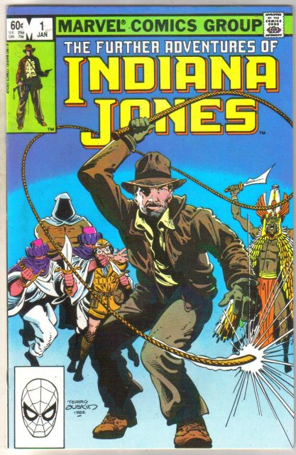 Further Adventures of Indiana Jones #1 comic book very fine 8.0