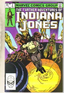 Further Adventures of Indiana Jones #2 comic book very fine 8.0