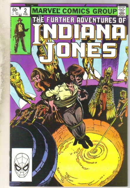 Further Adventures of Indiana Jones #2 comic book very fine 8.0