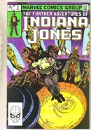 Further Adventures of Indiana Jones #2 comic book very fine 8.0