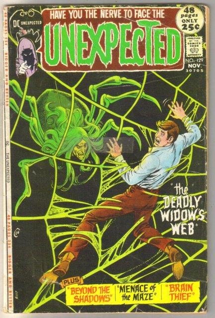 Unexpected #129 comic book good/very good 3.0