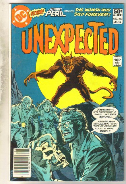 Unexpected #213 comic book fine 6.0