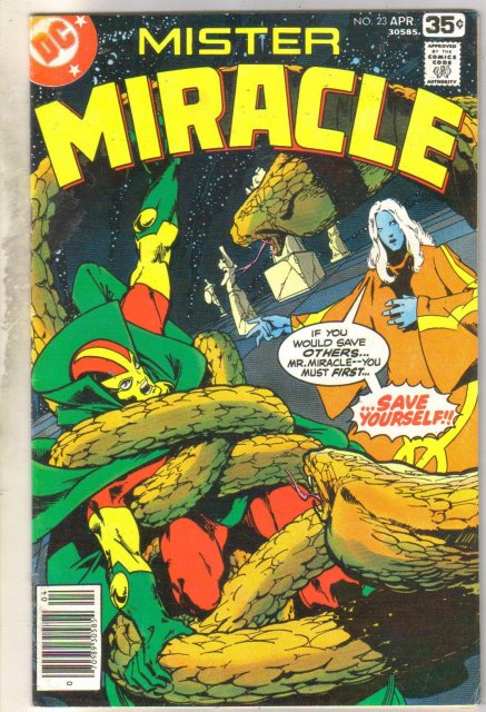 Mister Miracle #23 comic book fine/very fine 7.0