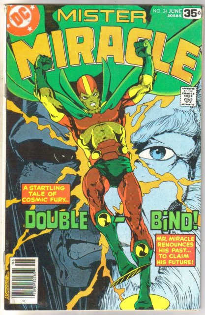 Mister Miracle #24 comic book fine/very fine 7.0