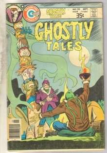 Ghostly Tales #124 comic book very good 4.0