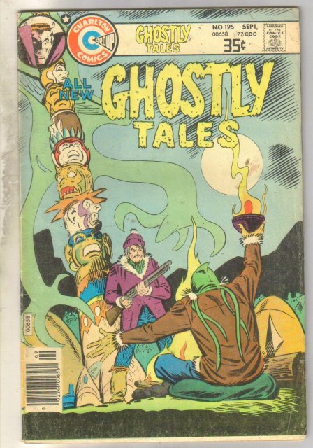 Ghostly Tales #124 comic book very good 4.0