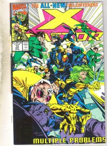 X-Factor #73 comic book near mint 9.4