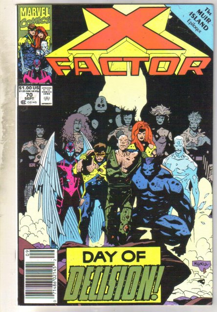 X-Factor #70 comic book near mint 9.4