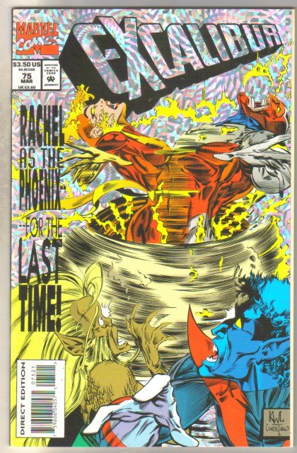 Excalibur #75 comic book mint 9.8