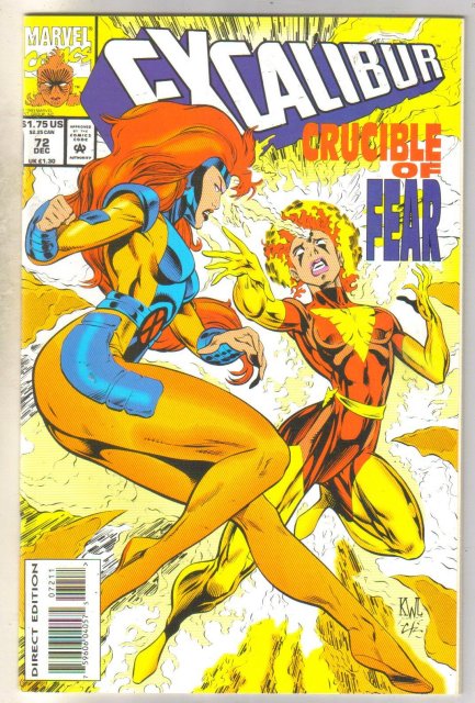 Excalibur #72 comic book mint 9.8