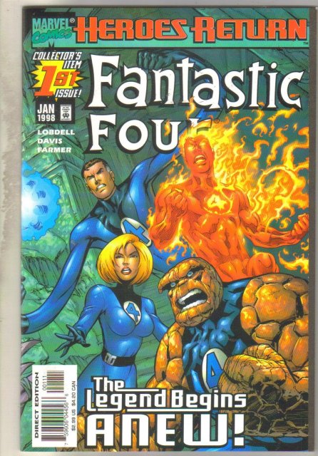 Fantastic Four #1 comic book mint 9.8