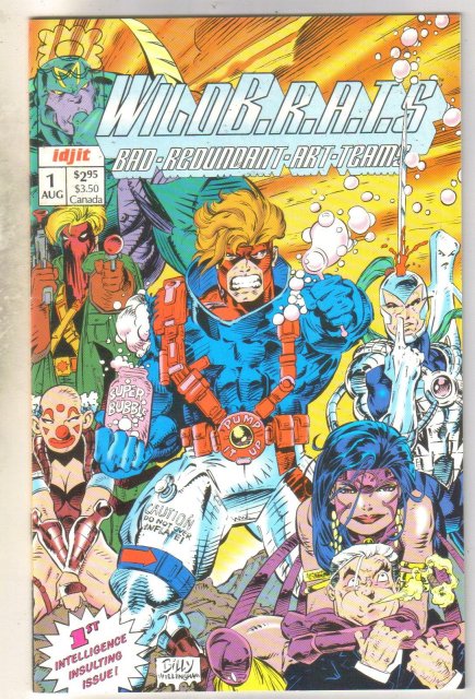 WildB.R.A.T.S. #1 comic book near mint 9.4