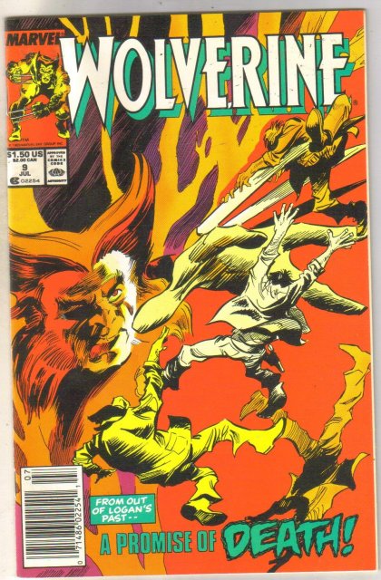 Wolverine #9 comic book near mint 9.4