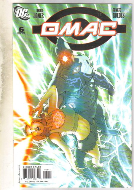 Omac #6 comic book mint 9.8