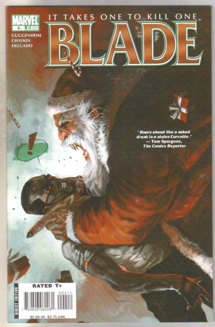 Blade #4 comic book near mint 9.4