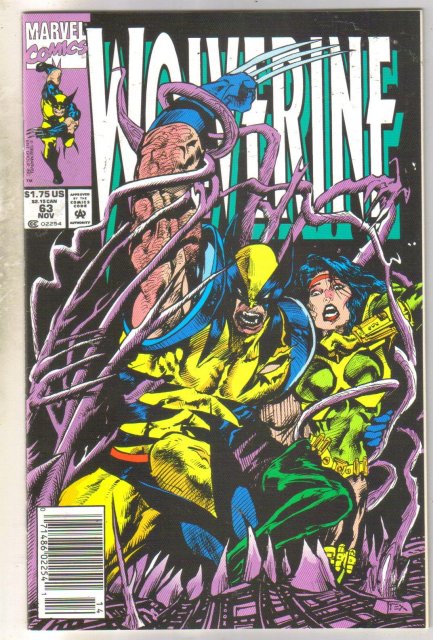 Wolverine #63 comic book near mint 9.4