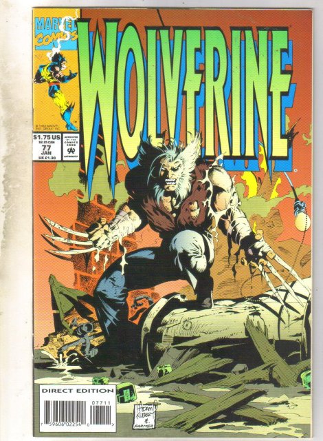Wolverine #77 comic book near mint 9.4