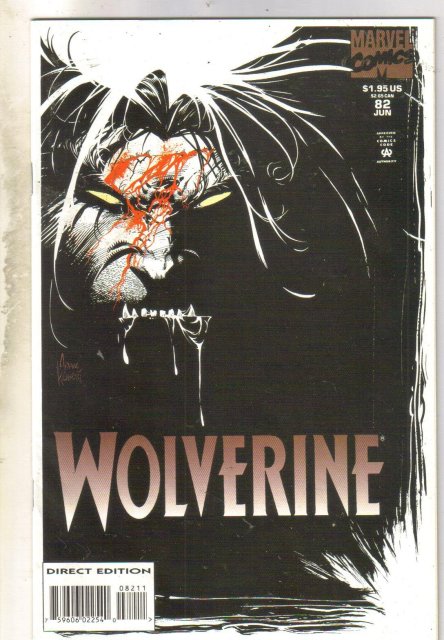 Wolverine #82 comic book near mint 9.4