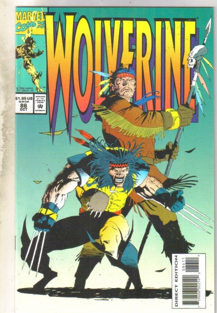 Wolverine #86 comic book near mint 9.4