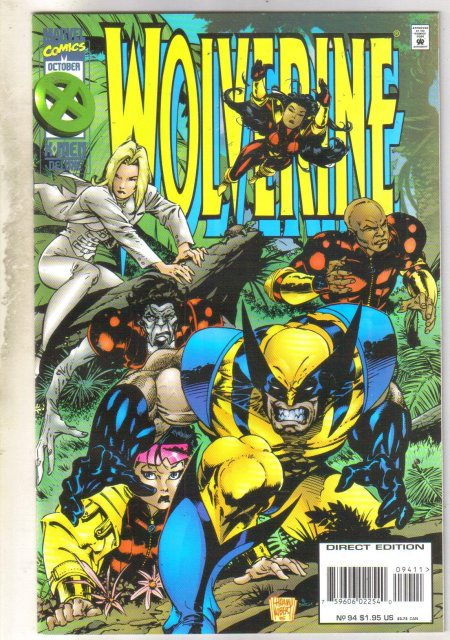 Wolverine #94 comic book near mint 9.4