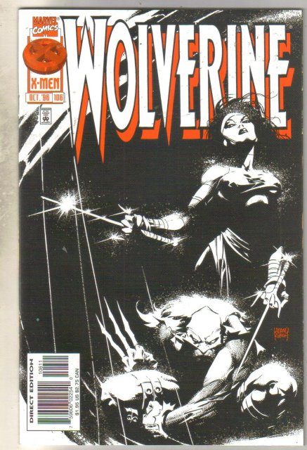 Wolverine #106 comic book near mint 9.4