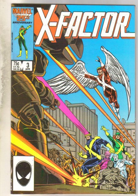 X-Factor #3 comic book near mint 9.4