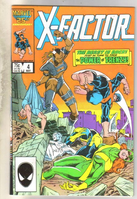 X-Factor #4 comic book near mint 9.4