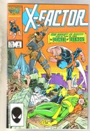 X-Factor #4 comic book near mint 9.4