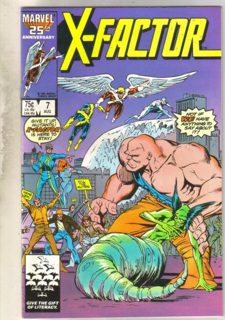 X-Factor #7 comic book near mint 9.4