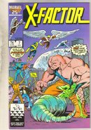 X-Factor #7 comic book near mint 9.4