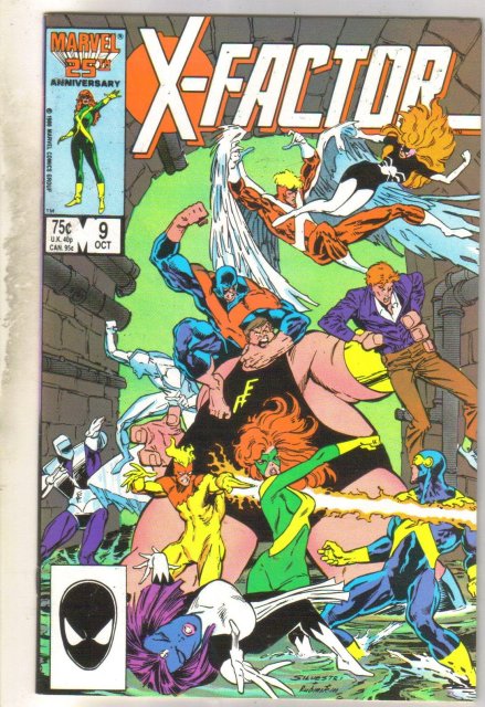 X-Factor #9 comic book near mint 9.4
