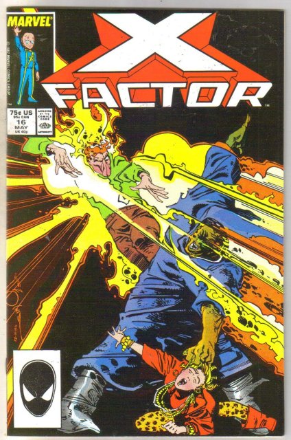 X-Factor #16 comic book near mint 9.4